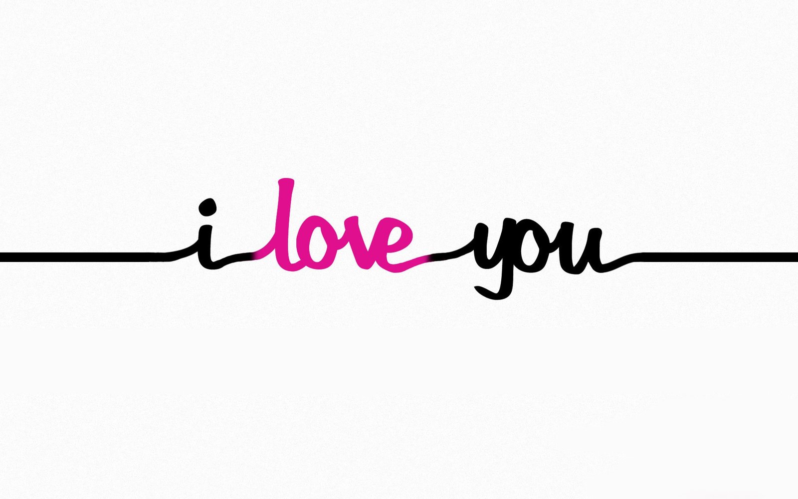 I Love You Typography JattDiSite
