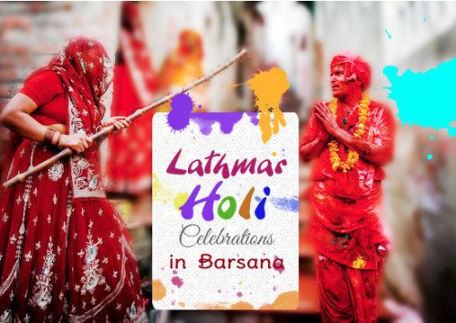 Lathmar Holi Celebrations In Barsana